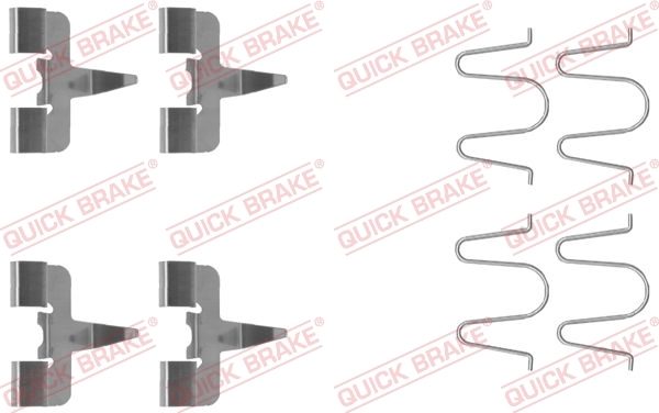 Accessory Kit, disc brake pad
